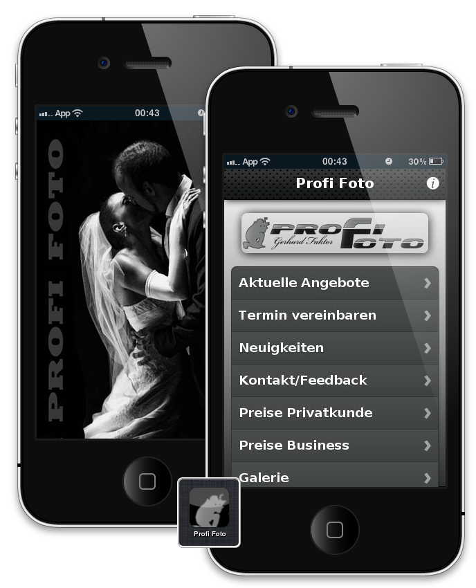 Die mobile App wird aktuell nur unter iPhone, iPod touch und Android unterstützt. Weitere Geräte werden folgen.